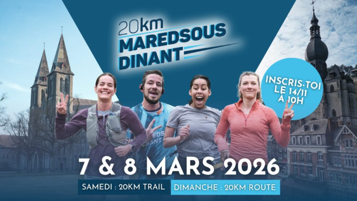 20km Maredsous-Dinant